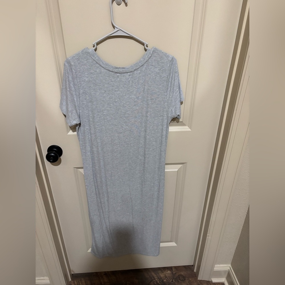 Thread & Supply Heather Gray Tee Dress